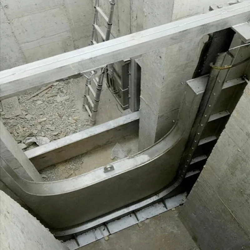 EXW الهيدروليكية انخفاض Weir بوابة الكهربائية الفولاذ المقاوم للصدأ منفذ قابل للتعديل تحقق صمام لنظام التحكم في المياه #4