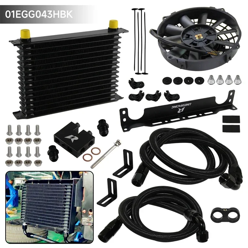 Oil cooler Kit 15 Row AN10 For BMW 3 Series N54 135 135i E82 335 335i E90 E92 E93 3.0L Engine Twin Turbo 2006-2011