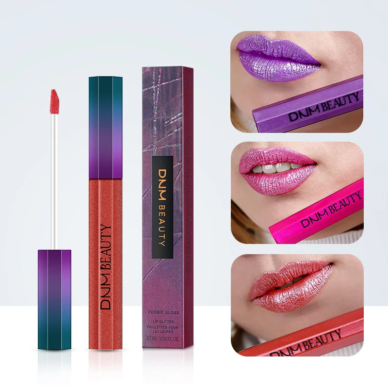 1Pc Waterproof Long-Lasting Liquid Lipstick Matte Lip Gloss in Red Pink Purple Nude - Cosmetic Lip Tint Stain Makeup