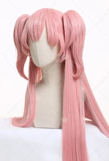 Miccostumes 100CM Madoka Kaname Final Version Cosplay Wig for Halloween Cosplay Wig