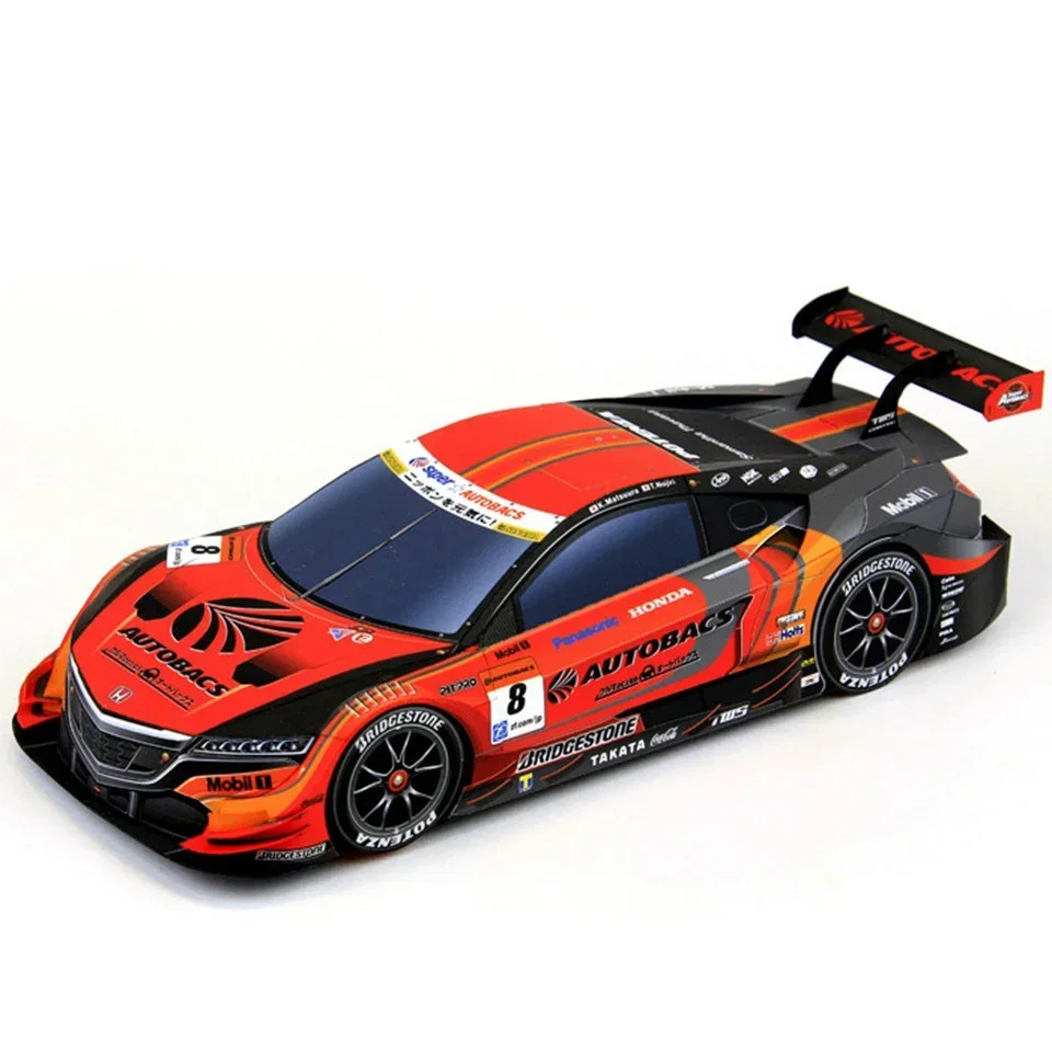 

WRC 2015 NSX CONCEPT-GT 1:24 Бумажная модель автомобиля, Dakar World Rally Racing Origami Art, 3D Papercraft DIY Craft ZX-141
