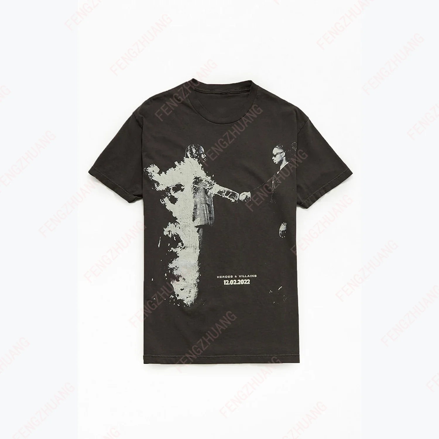 

Heroes & Villains Printed Short Sleeve T-Shirt For unisex Summer Casual Fashionable Loose ventilate T-Shirt