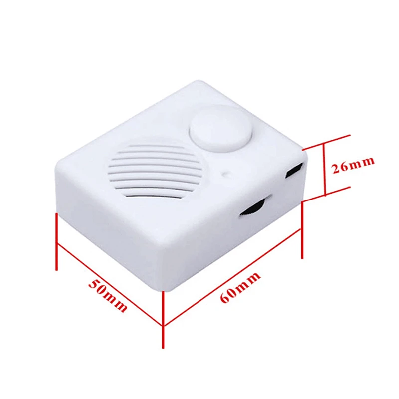 Sound Box For Stuffed Animals 360 Seconds Push Button Sound Box USB Voice Box Playing Button Device For Audio Message