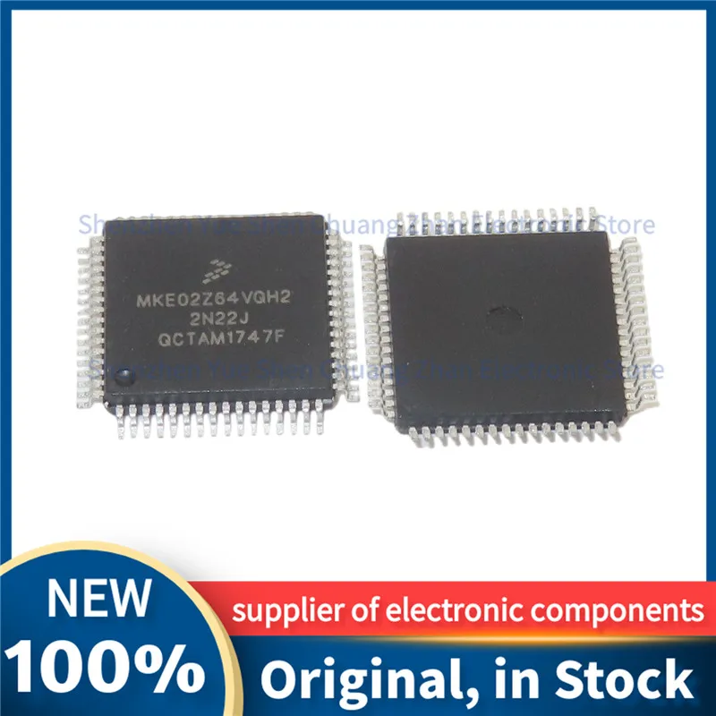 

MKE02Z64VQH2 IC MCU 32BIT 64KB FLASH 64QFP New Original Spot Stock