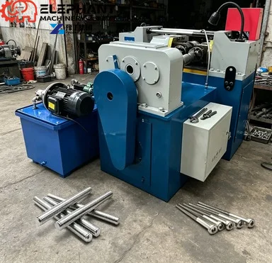High Efficiency Thread Rolling Machines, Portable Pipe Thread Rolling Machine for On-site Thread Production