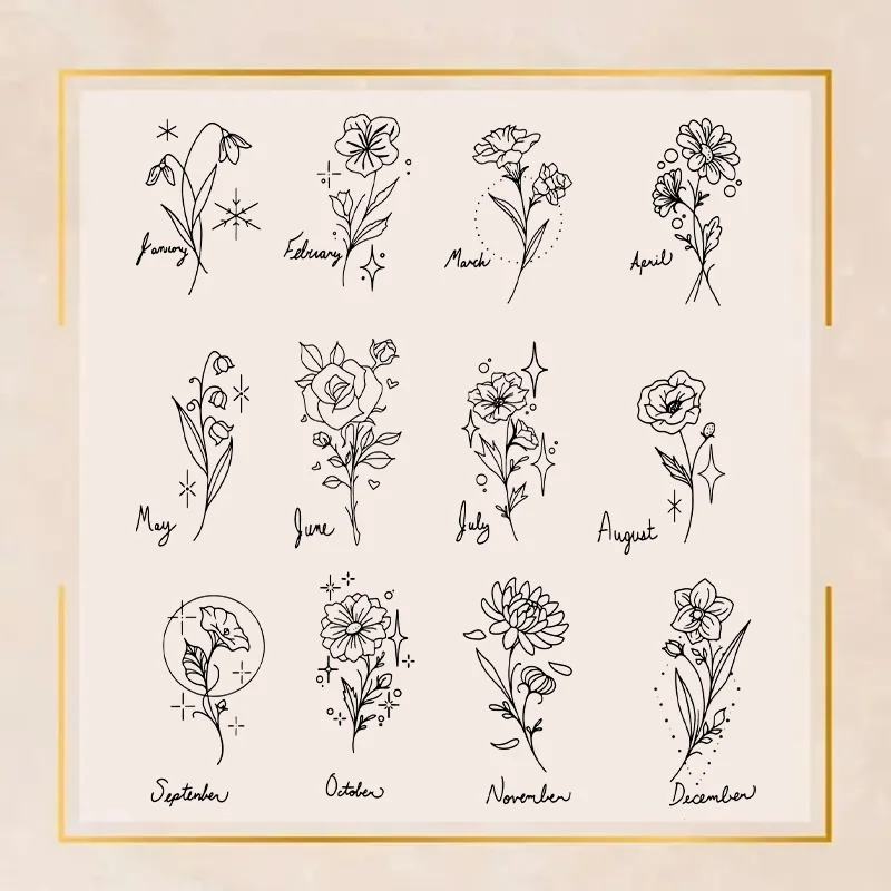 Collane con ciondolo fiore con pietre portafortuna personalizzate per donna, incisione personalizzata, testo sul retro, regalo di gioielli per la fidanzata madre