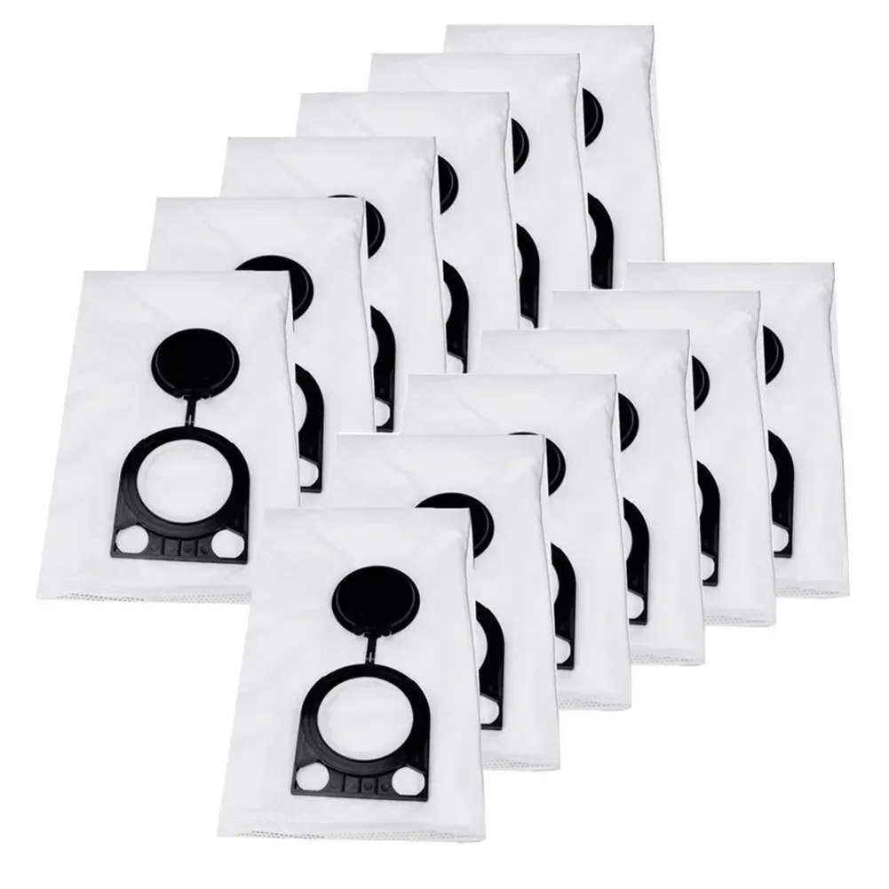 Non Woven Fabric Vacuum Cleaner Dust Bags Compatible with For Bosch GAS 25 L SFC Available in Sets of Six or Twelve