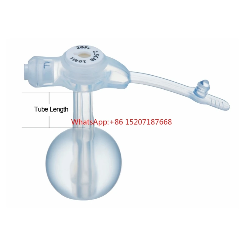 Medical Grade Gastric- jejunal stomach silicone low profile gastrostomy feeding tube 12fr 24fr