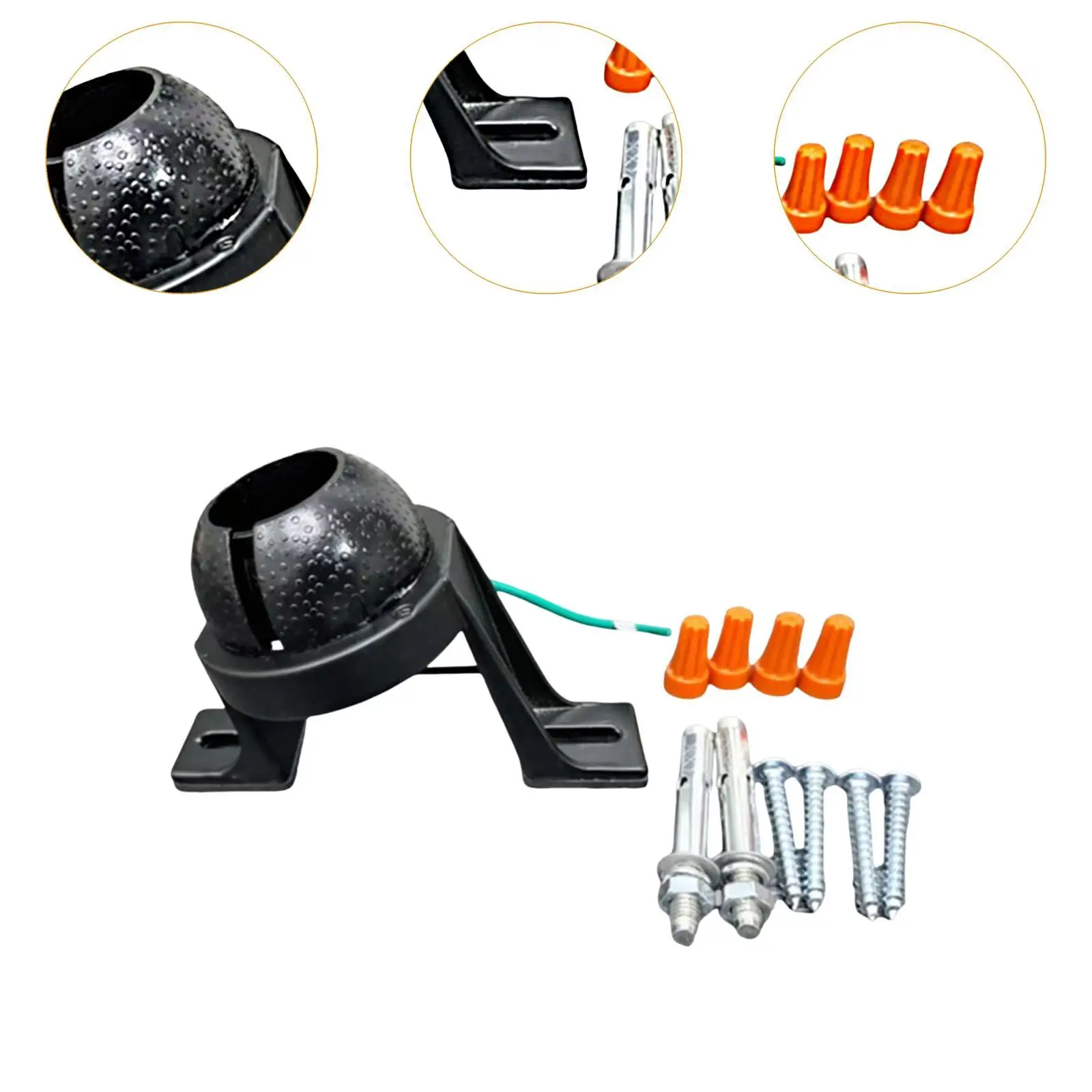 Ceiling Fan Mounting Bracket Stable Ceiling Fan Parts Metal Practical Premium