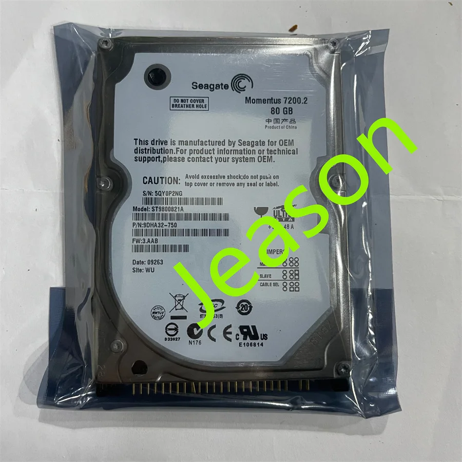 For Seagate 80 GB 7200 RPM IDE PATA 2.5\