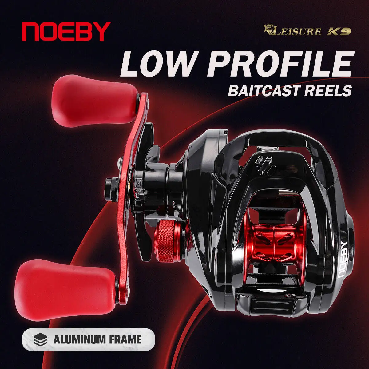 【¥3,660】Noeby ベイトキャスティングリール 磁気ブレーキシステム 7.1:1ギア比 7KG最大ドラグ力 9+1ボールベアリング-アリエク特価アラート