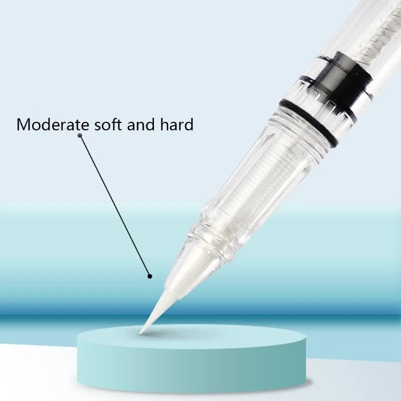 Piston-filled Brush Clear Pen Barrel Removable for Students