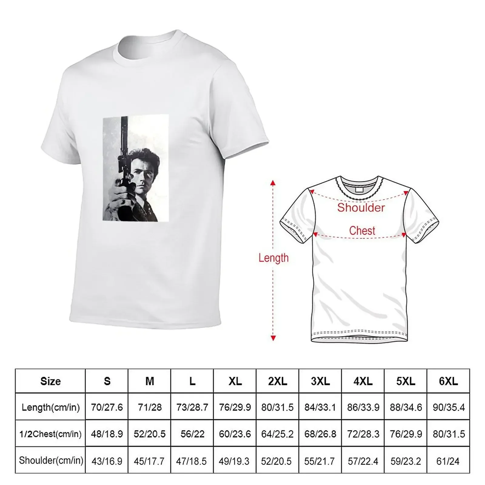 Harry Callahan T-Shirt vintage t shirts shirts graphic tees anime figures street wear mens t shirts