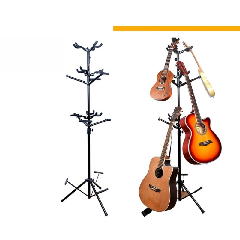 

Music Store Upright Nine Guitar Stand PF-D10 Guitar Tree Floor-to-Floor Guitar Stand