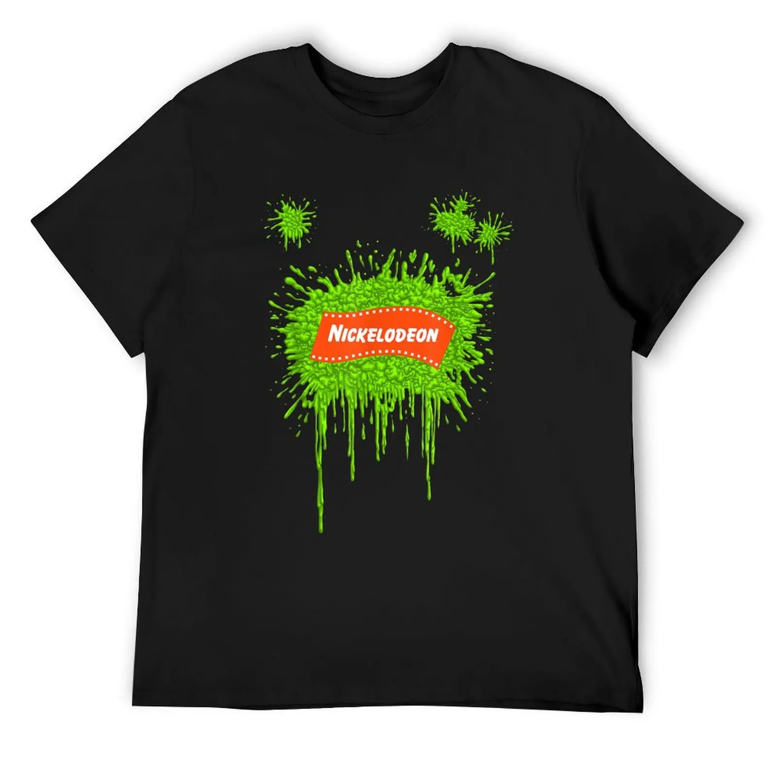 

Nickelodeon Slime Splat T-Shirt oversize t-shirts man vintage graphic tee T-shirts oversize plain black t shirts men