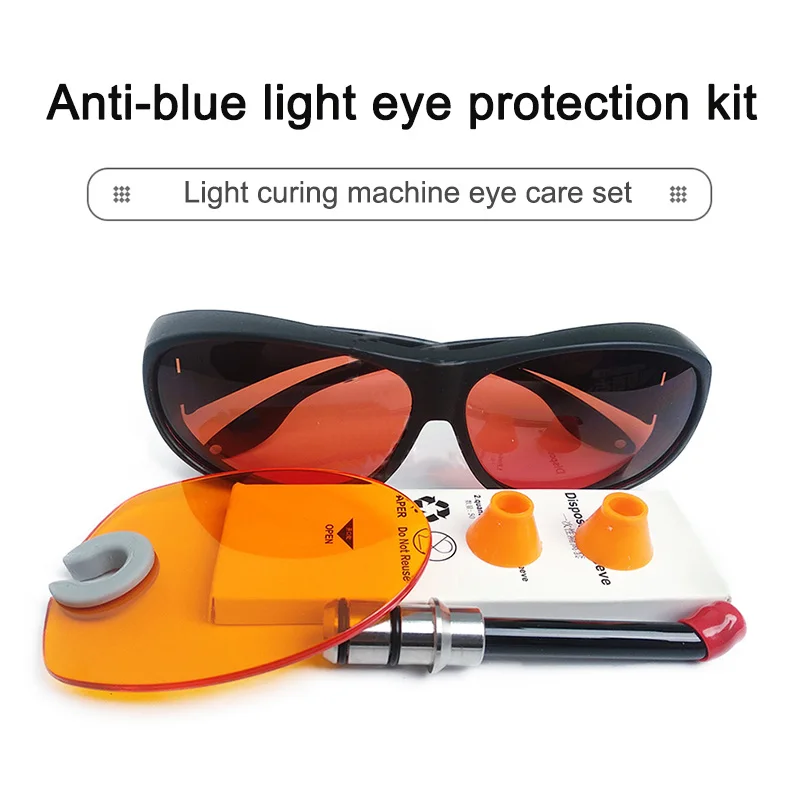 Anti-radiation, Anti-blue Light, Light Curing Machine, Special Glasses, Protection, Eye Protection Set