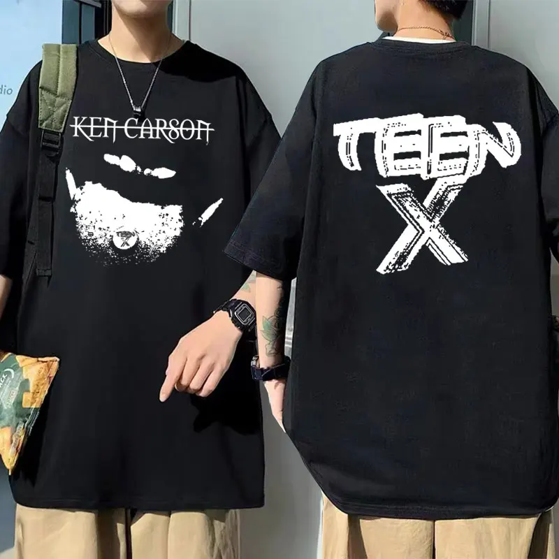 

Playboi Carti Teen Tshirt Rapper Ken Carson T-shirts Summer Male Vintage Oversized Streetwear Men's Hip Hop Soft Cotton T Shirts