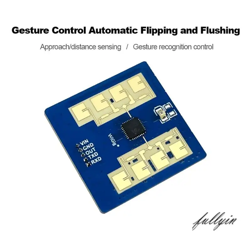 ПОЛНЫЙ новый модуль LD2411 24G для умного дома, измерение расстояния человека и распознавание жестов в качестве приложения для туалета