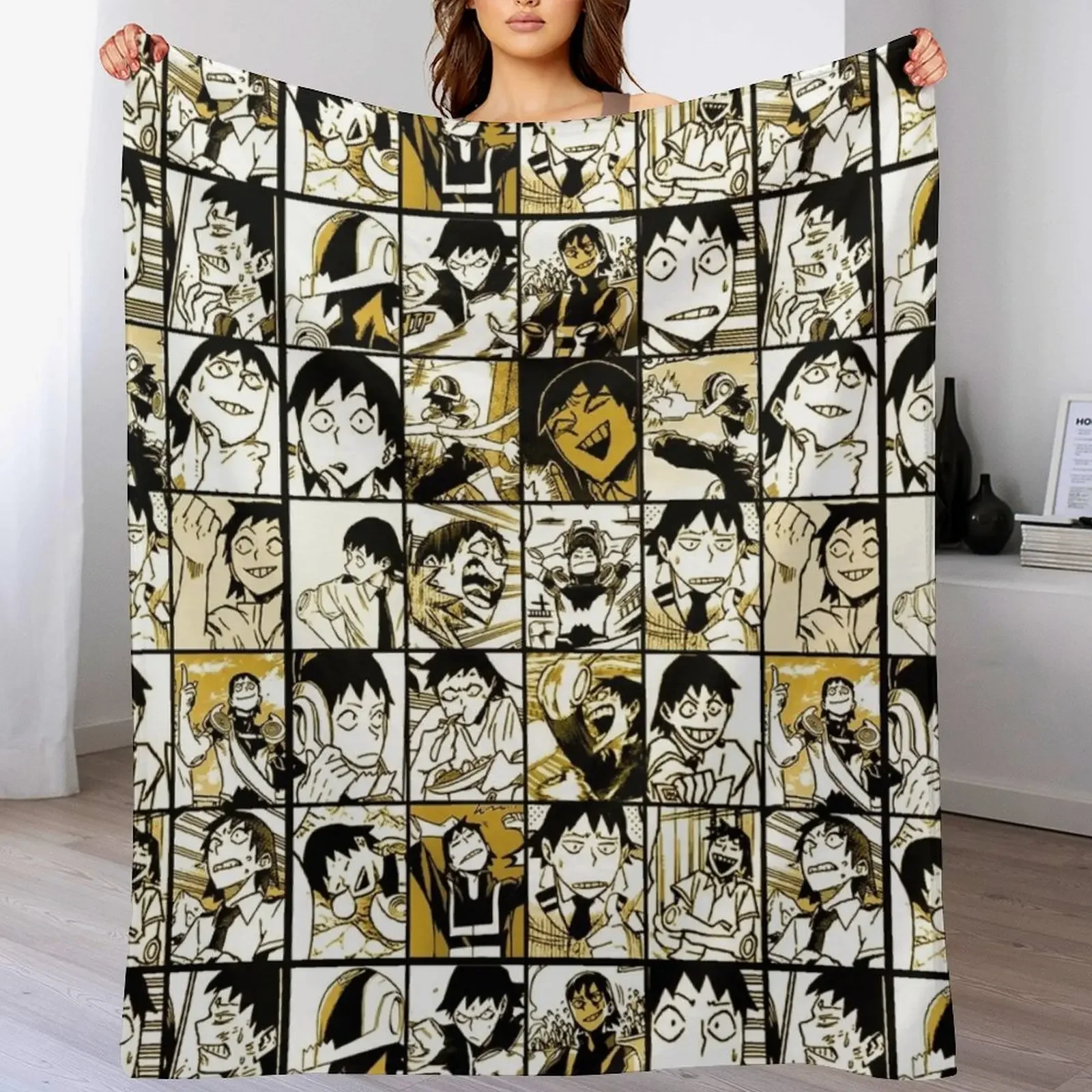 

Sero - collage color version Throw Blanket Wrinkle Resistant Lightweight Blanket