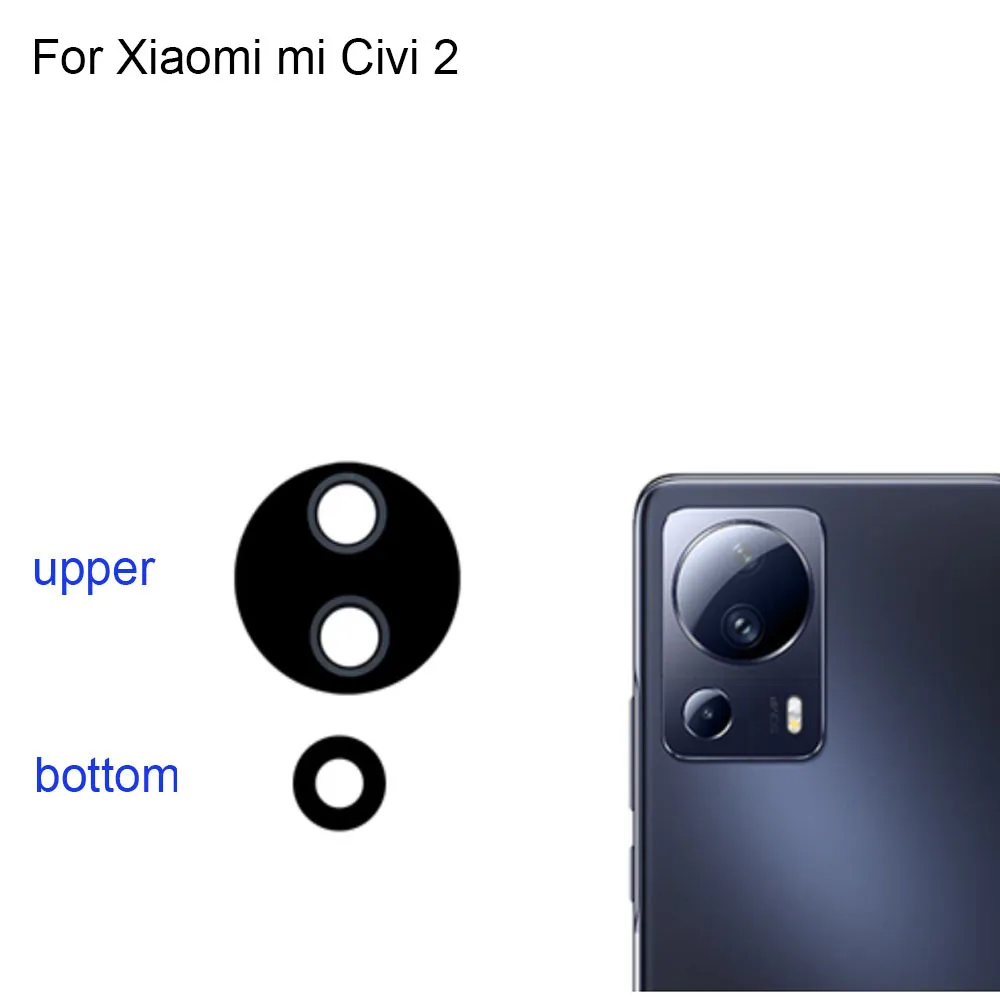 

Протестированный новый стеклянный объектив для задней камеры Xiaomi mi Civi 2, запасные части