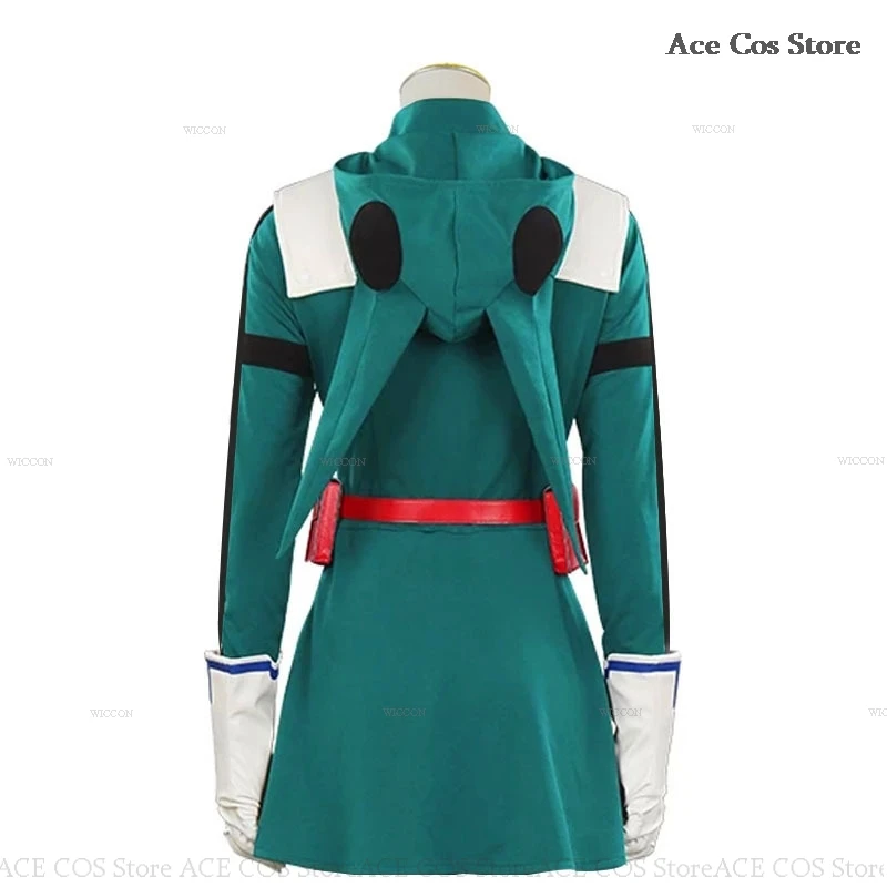 My Hero Genderswap Academia Izuku Midoriya Deku Cosplay Costume Dress Wig Women Men Anime Adult Suits Halloween Party