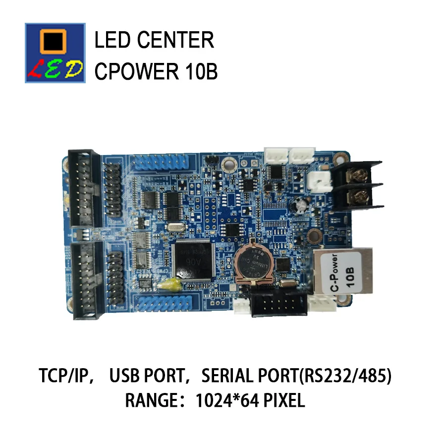 CPOWER 10B led display control card 1024* 64 pixels; 7 colors without gray-scale