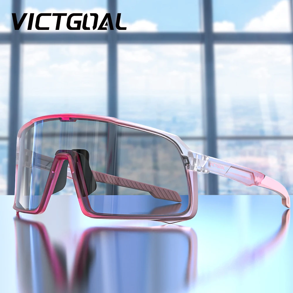 

VICTGOAL Photochromic Cycling Sunglasses MTB Glasses Road Bike Cycling UV400 Goggles Men Women Outdoor Bicycle Sports Eyewear