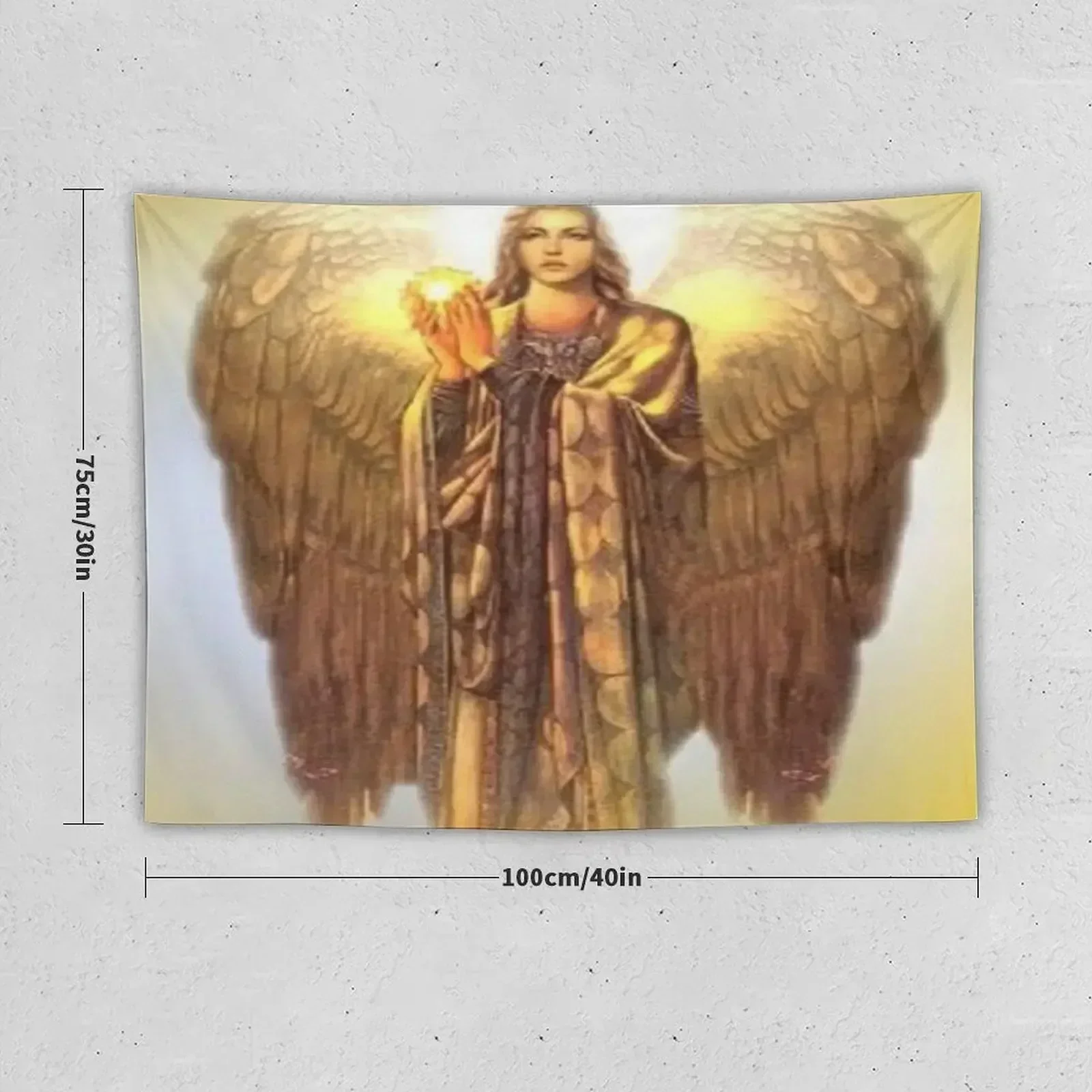 Archangel Uriel Tapestry Decor For Room Things To The Room Tapestry