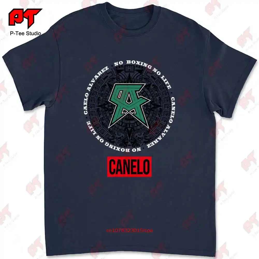 Canelo Alvarez Aztec Circle Boxing Mexico Jalisco T-shirt 2DNV