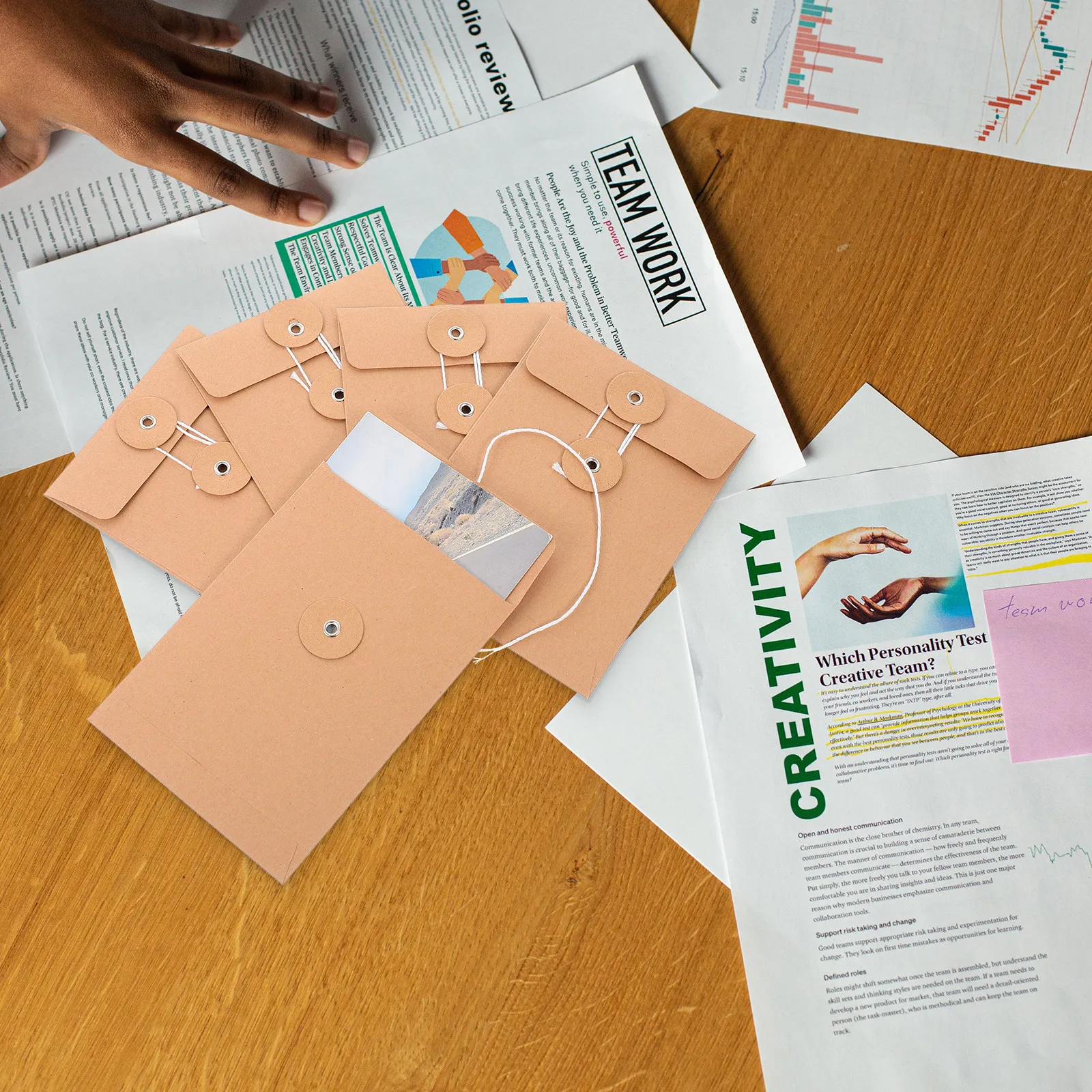 

25 шт. папок-конвертов из крафт-бумаги для документов, для офиса, школы, хранения открыток, приглашений, фотографий, проектов