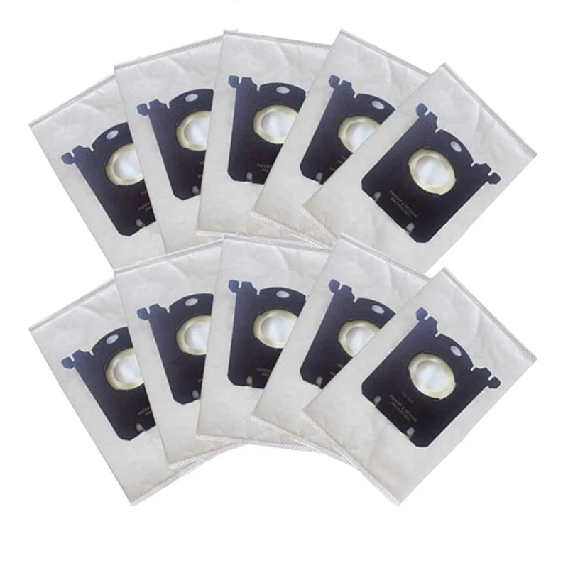 10แพ็คสูญญากาศเปลี่ยนกระเป๋าถุงเก็บฝุ่นสำหรับ Electrolux S Classic EL200F EL8500เครื่องดูดฝุ่นอุปกรณ์เสริม