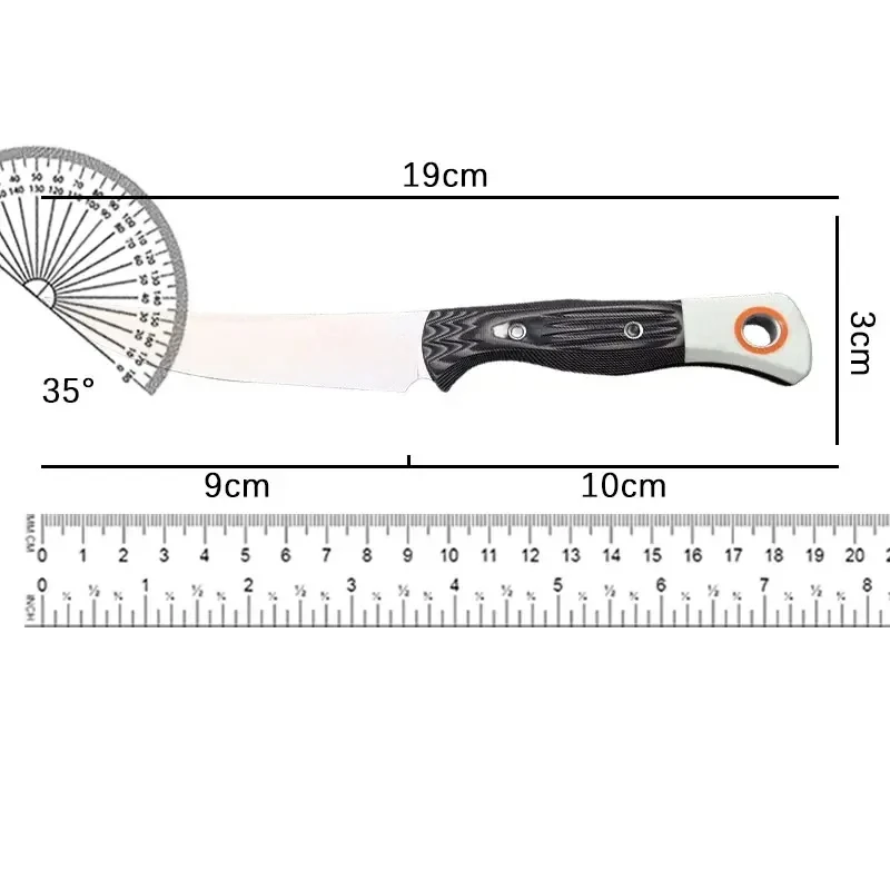 BM Knife 15500 fixed blade G10 handle Outdoor Camping Survival Rescue hunting tactics multi-purpose portable EDC knife