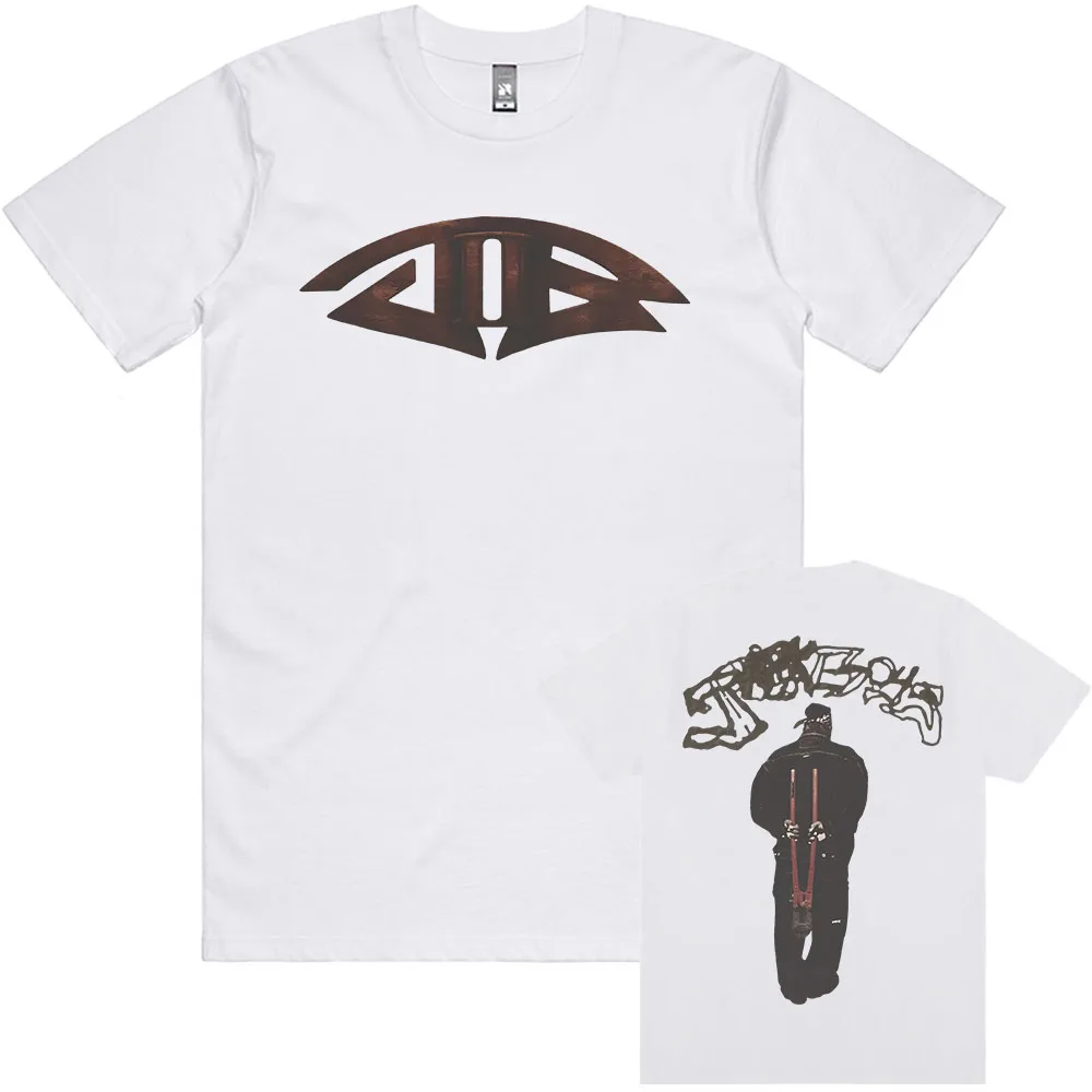 

Fashion Album JACKBOYS II T-shirt Grunge Casual Hip Hop Streetwear Cotton Short Sleeve Male Tshirts Graphic Print Tee-shirt Mens