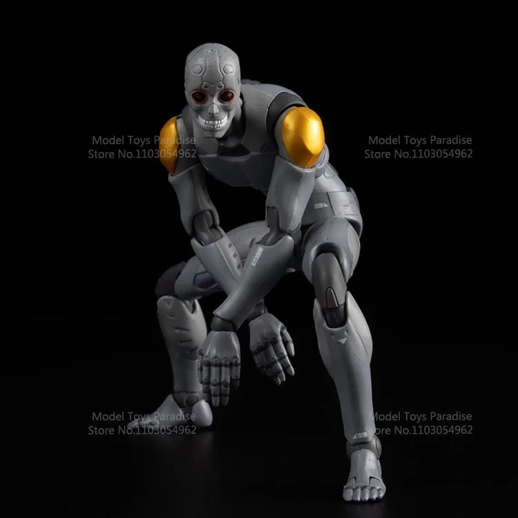 1000toys 1/12 Heavy Industries Synthetic Robot Body for Anime Soldier 6-Inch Action Figure Model with Movable Joints
