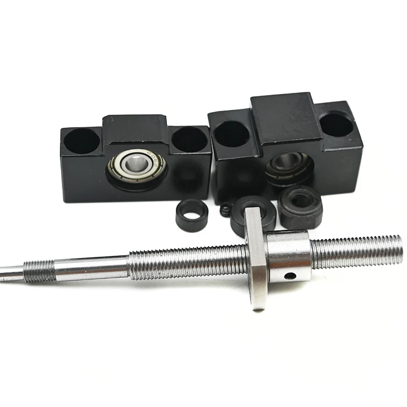 High Precision C7 C5 Rolled Thread Rod Miniature Ball Screw SFK0801