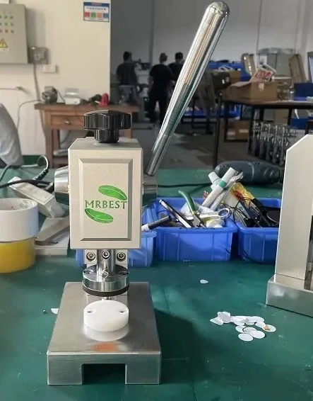 Coin Cell Assembly Lab Coin Cell Punching Machine Battery Electrode & Separator Disc Cutting Cutter