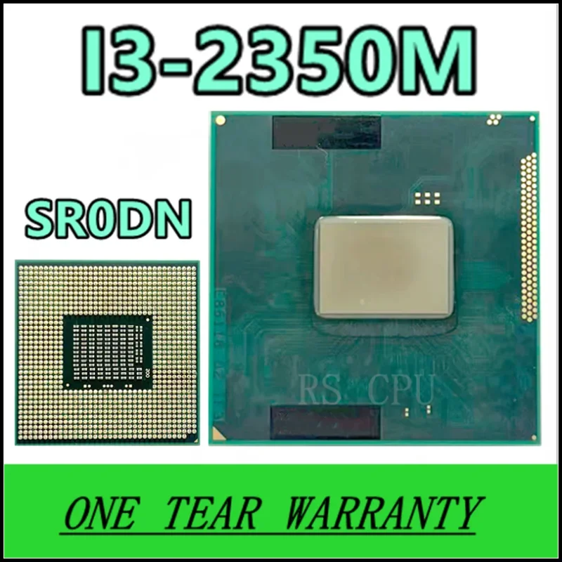 i3-2350M i3 2350M SR0DN 2.3 GHz Dual-Core Quad-Thread CPU Porcessor L2=512M L3=3M 35W Socket G2/PGA988