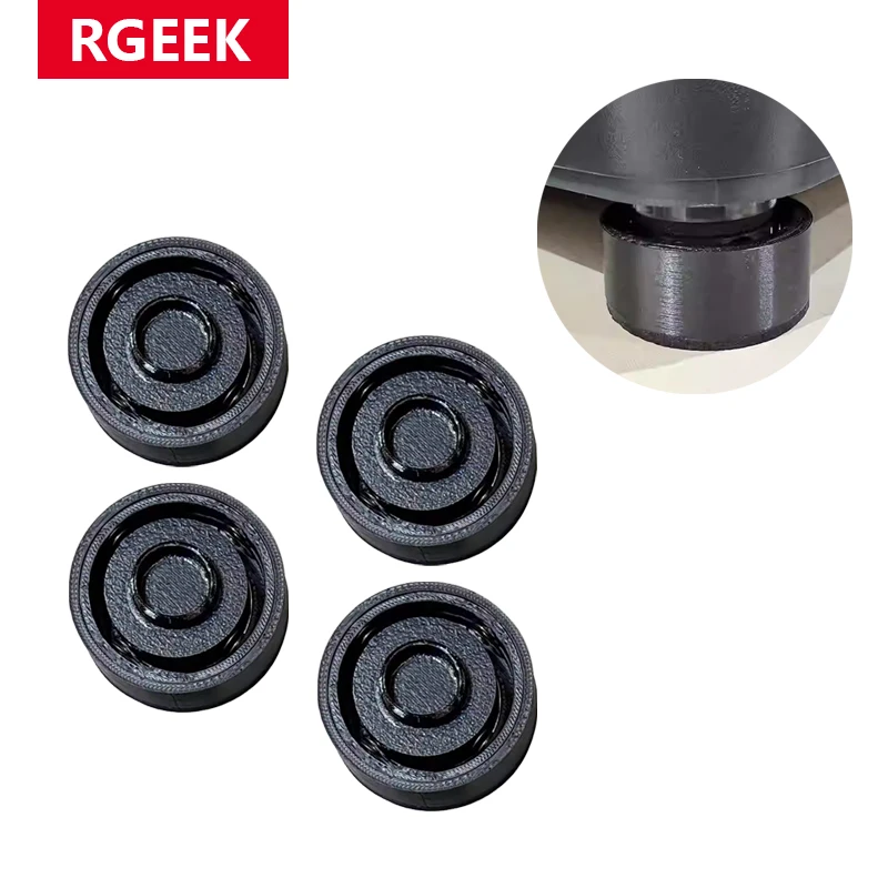 

For Bambu Lab P1S P1P Upgraded Rubber ABS Foot Pads Shock Absorption High Quality Bearing For 3D Printer Accessories