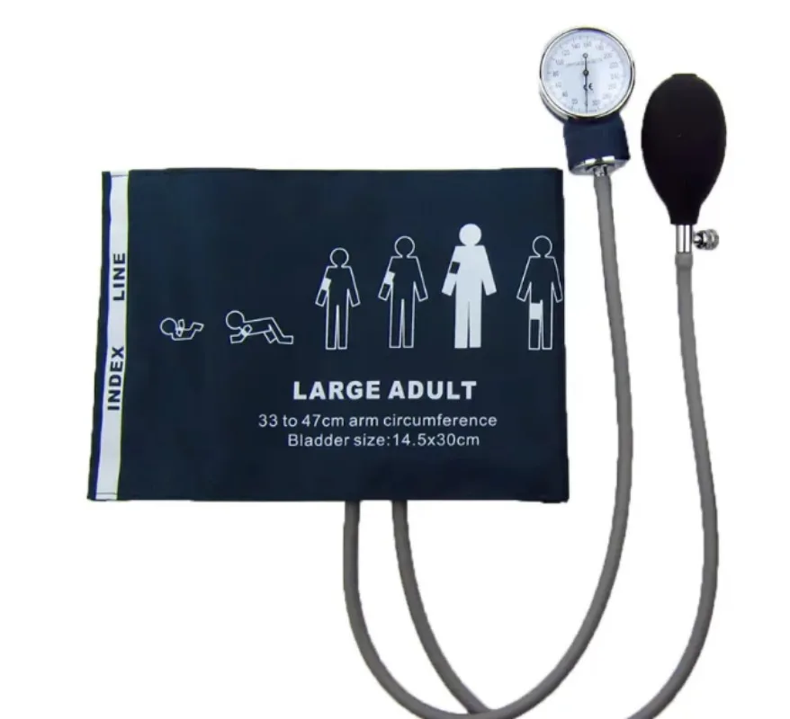 Adult Upper Arm NIBP Cuff Double Layer Nylon Replacement Cuff For Patient Blood Pressure Equipment