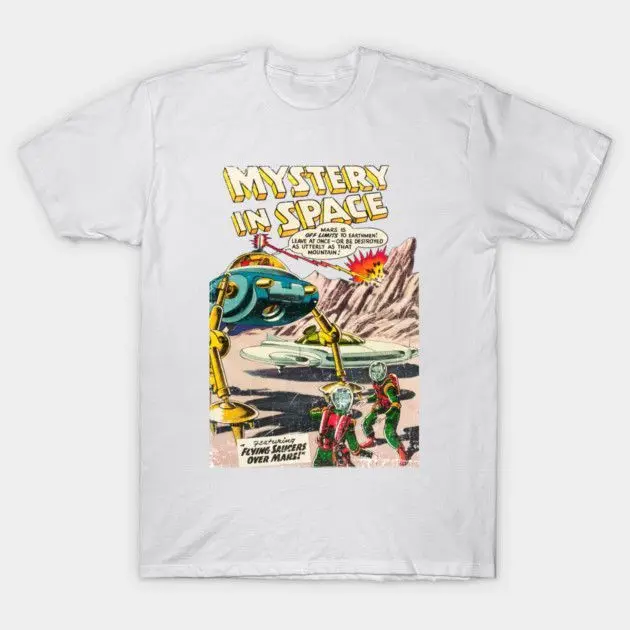 

2025 American Fashion Retro Style, Retro Comic Print Short-sleeved Round-neck Summer T-shirts for Men and Women