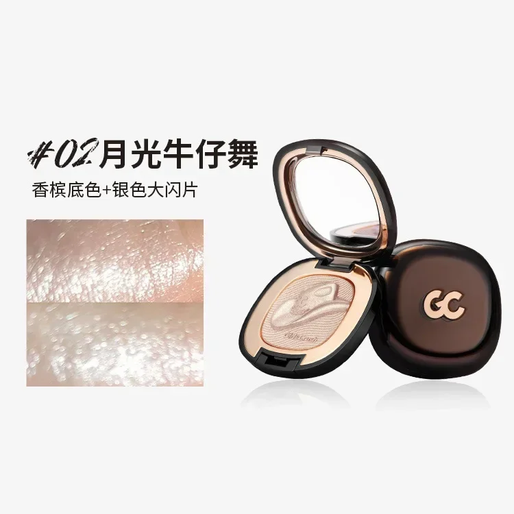 girlscrush Highlight Contouring Palette Matte Blush Face Brightening Silkworm Eyeshadow