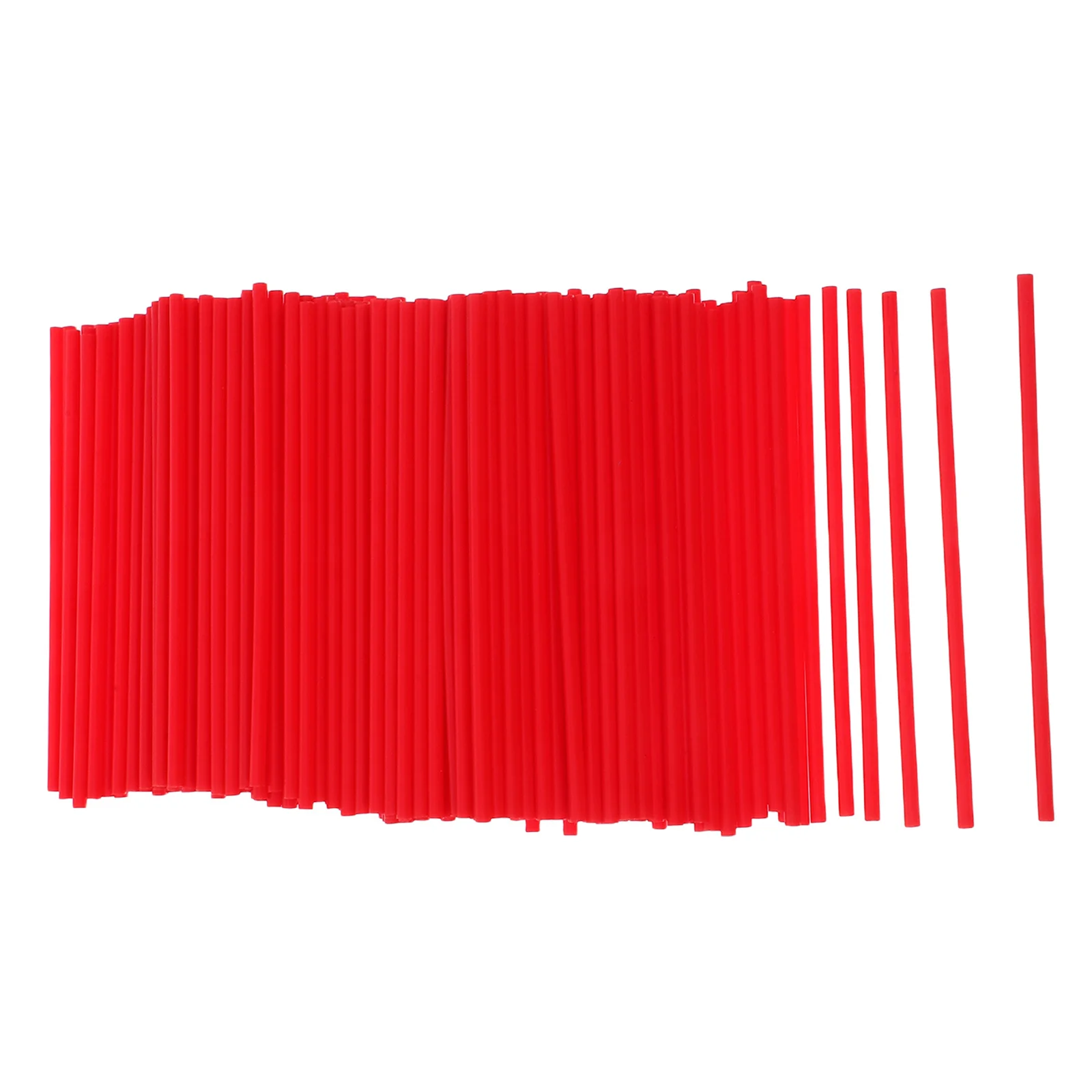 

100Pcs Spray Can Straws Red Plastic Extension Tips Replacement for Automotive Lubricant Penetrating Oil Cleaner