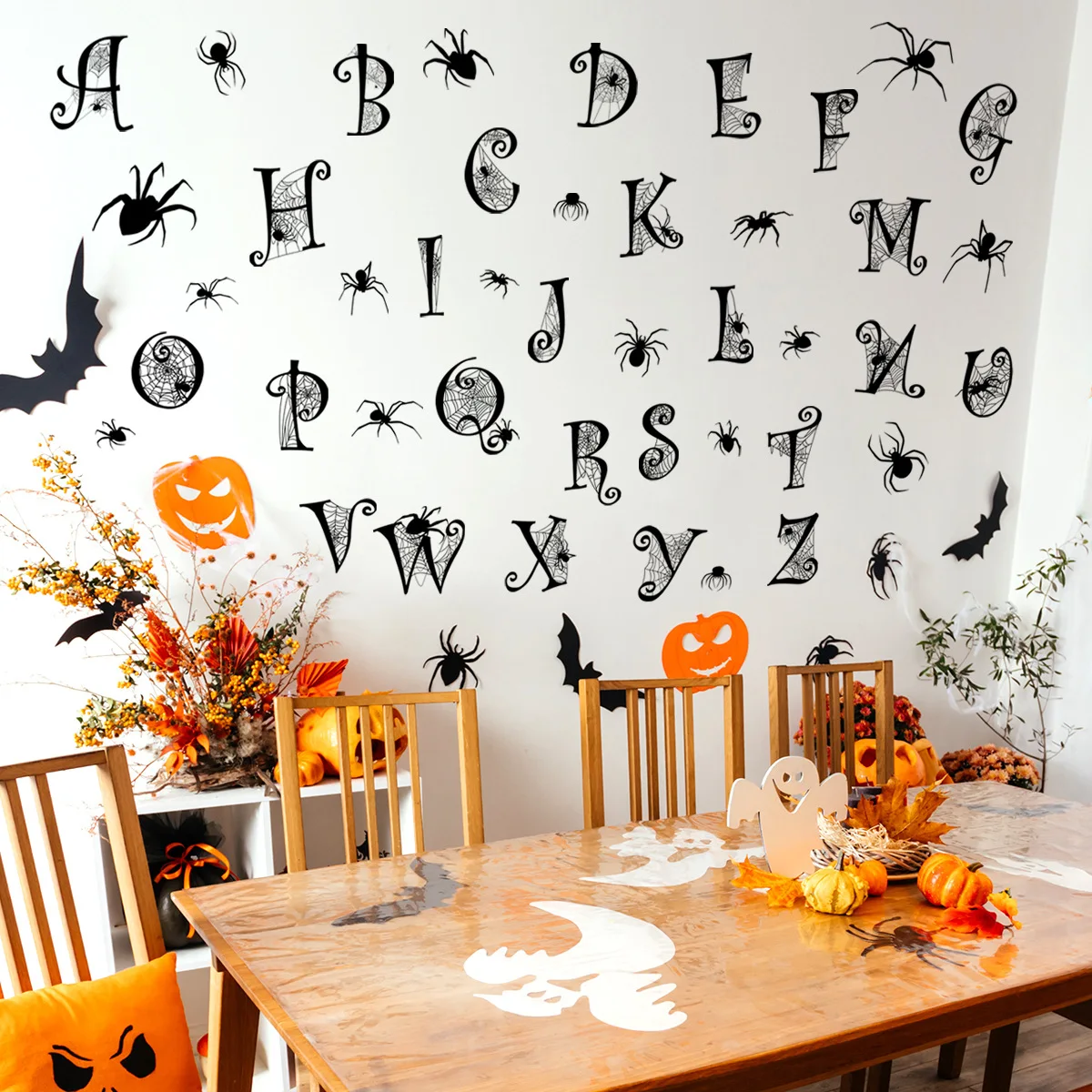 Baby Nursery Web Spider - Cartoon Halloween Spider Web Children's Early