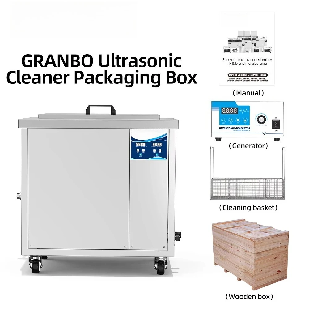 1500 واط غسالة بالموجات فوق الصوتية 96L خزان الغمر أجزاء الفولاذ المقاوم للصدأ رصاصة الأجهزة أنبوب بالموجات فوق الصوتية الأنظف مع سخان رقمي #4