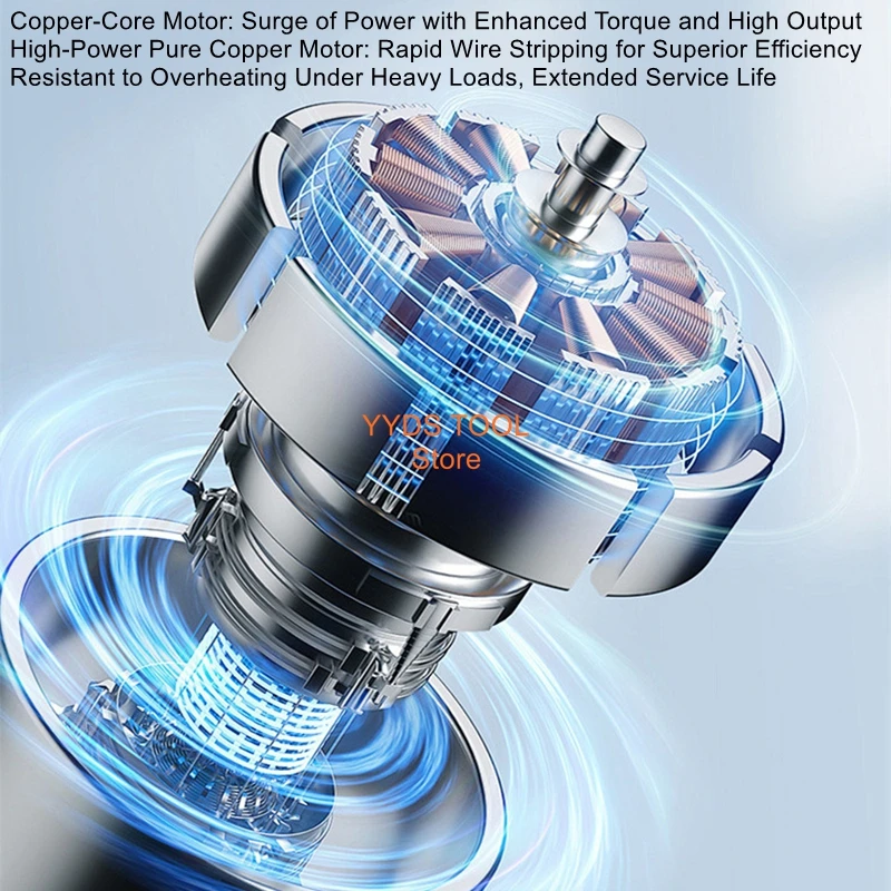 Small electric household waste copper wire stripping machine, wire stripping machine, wire stripping tool