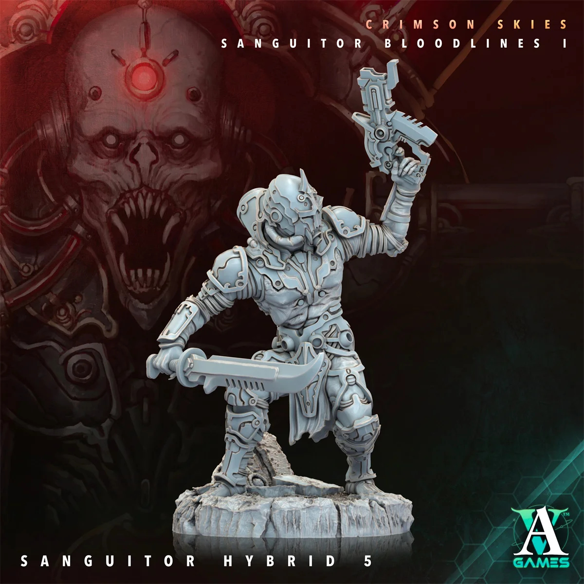 Dnd miniature figure [Space Ghoul] Cyborg Transformation Cyborg veicolo gioco da tavolo modello stampa 3d