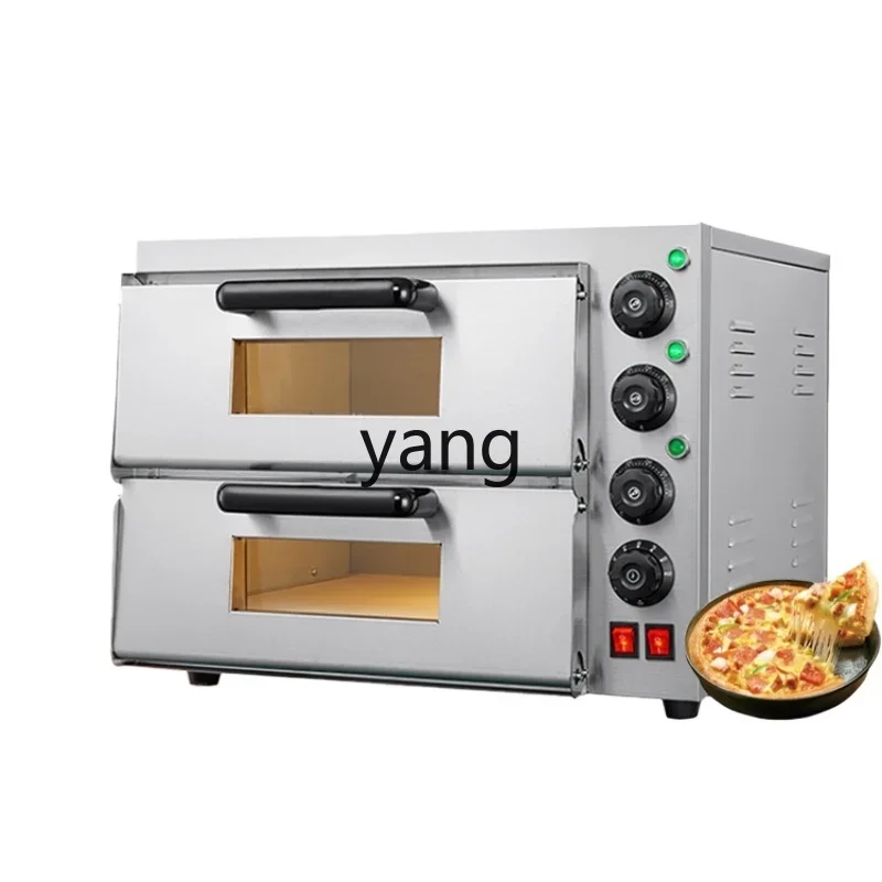 YJQ  Commercial Electric Oven Double Layer Large Capacity Pizza Oven Bread Cake Egg Tart