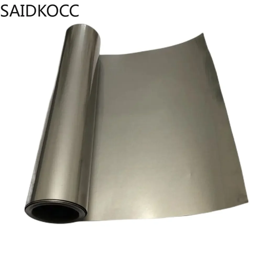 SAIDKOCC Support Customization High Purity TA1 TA2 Titanium Foil Sheet Roll Experimental Laboratory Lab Scientific Research