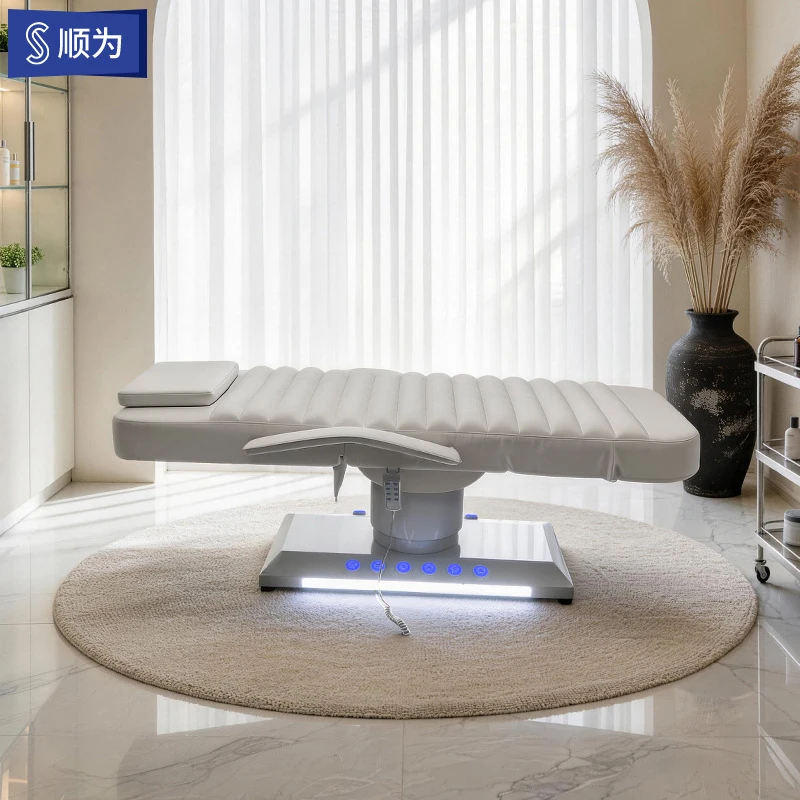 Massage Table & Bed,Beauty Salon Furniture,Three-Motor Orthopedic , Chiropractic , Adjustable Beauty , Massage , Tattoo Bed