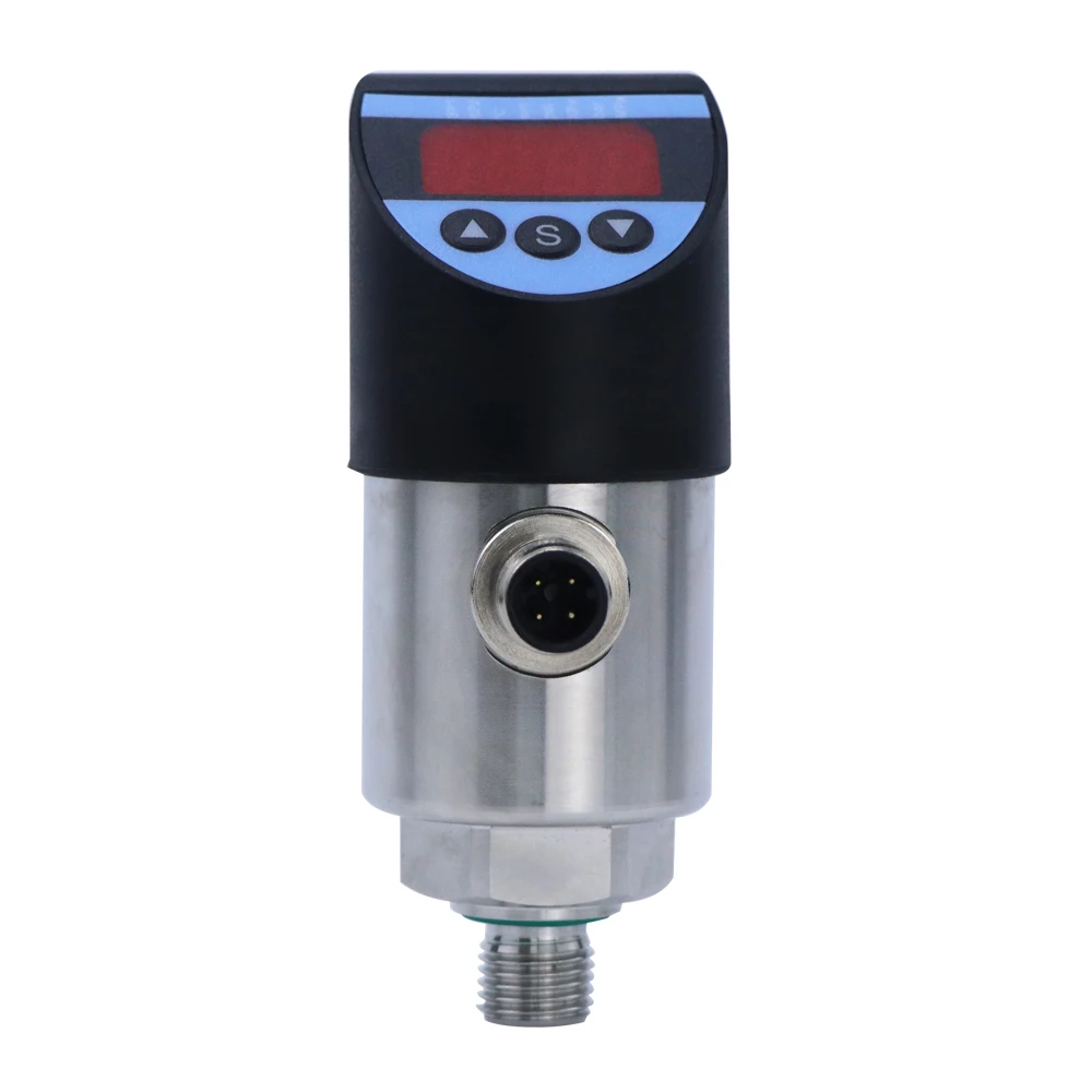 PNP NPN Relay 4-20mA Oil Water Gas Pressure Switch OLED Display Hydraulic Pumps Pneumatic Pressure Transmitters